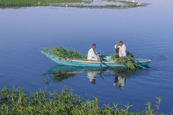 Barque sur le Nil