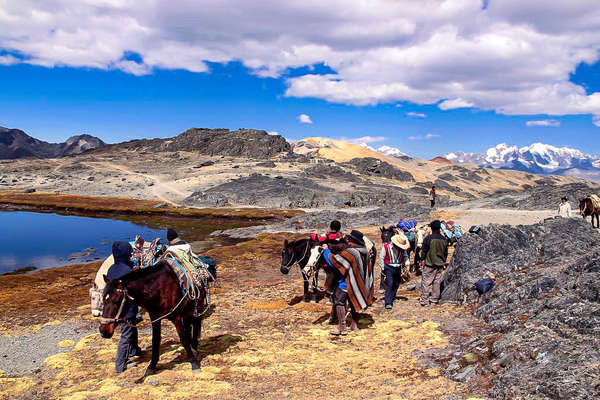 Rando à cheval au Pérou