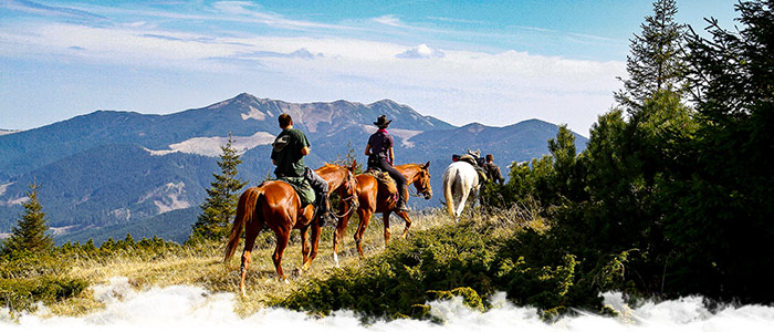 La Roumanie à cheval