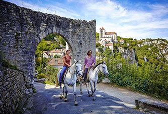 Rocamadour et la vallée du Lot