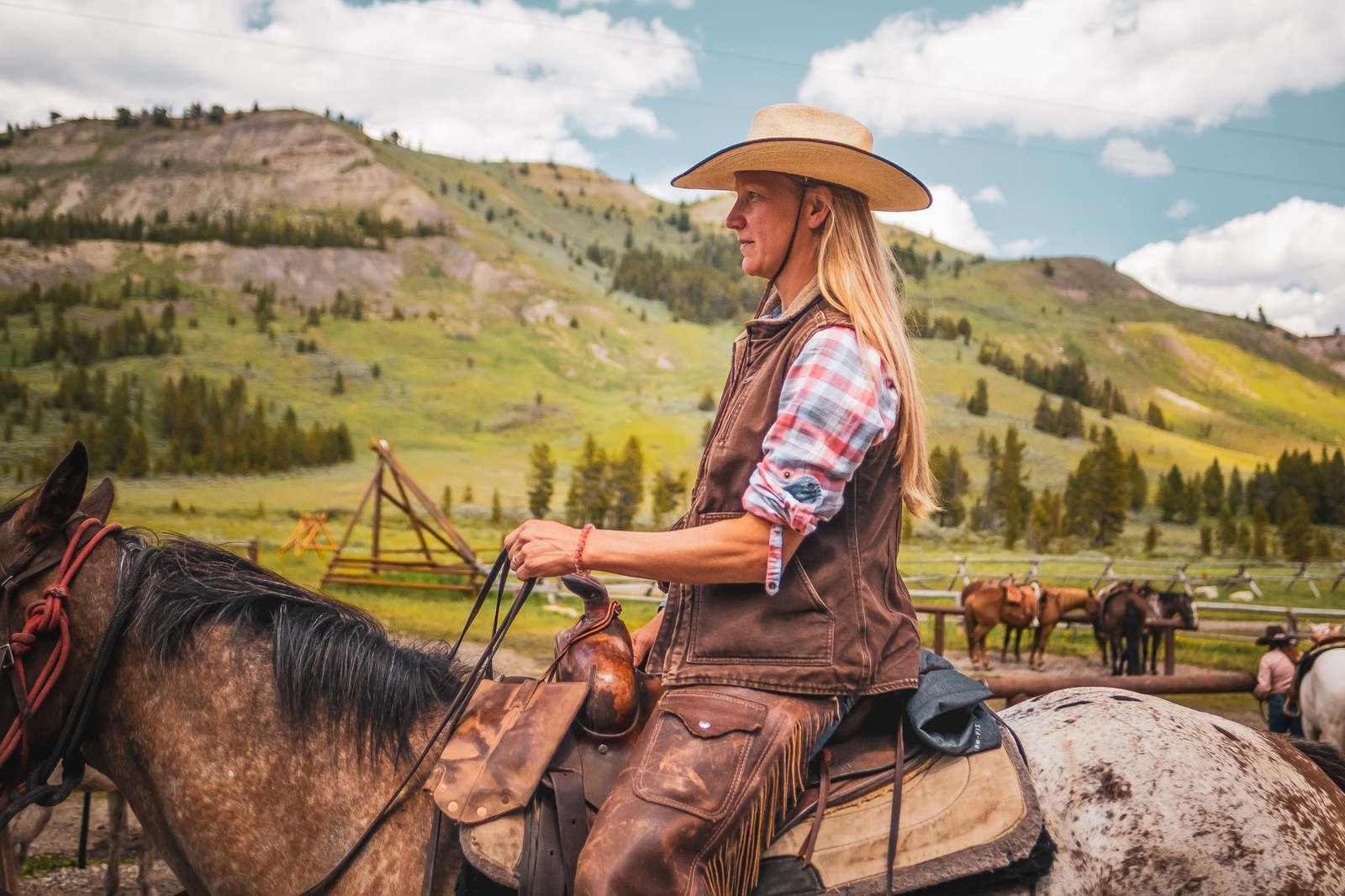 Un Ranche Séjour Ranch, familial dans le Montana aux États-Unis