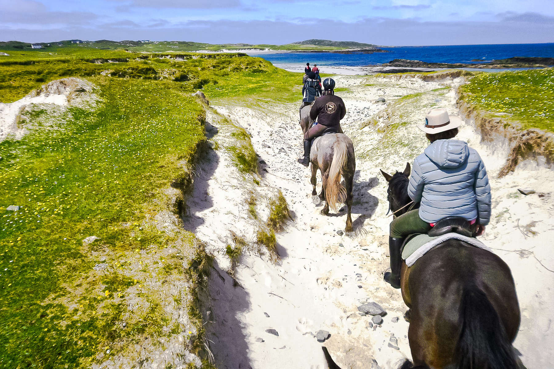 Cavaliers au cœur du Connemara