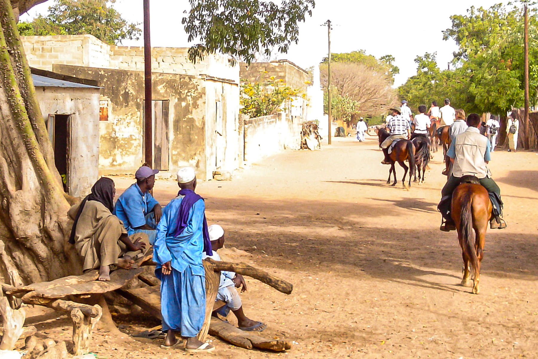 Cavaliers au Sénégal