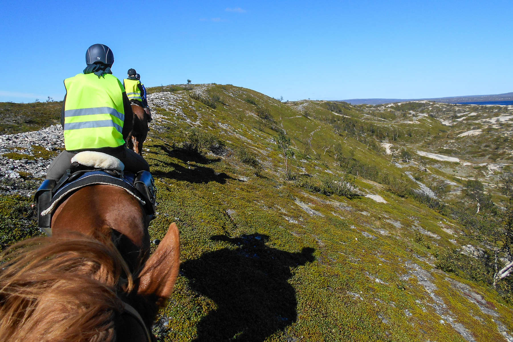 La Finlande à cheval