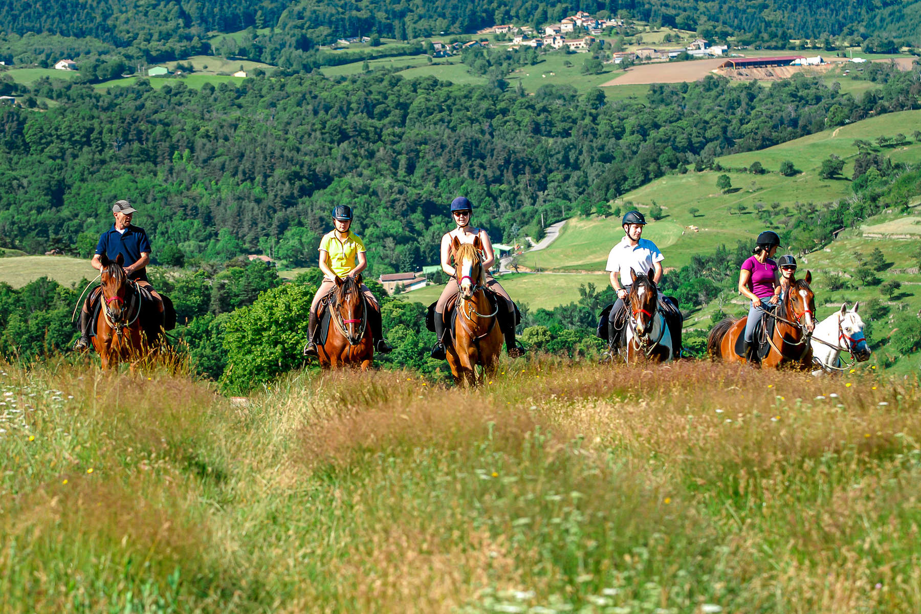 L'Ardèche à cheval