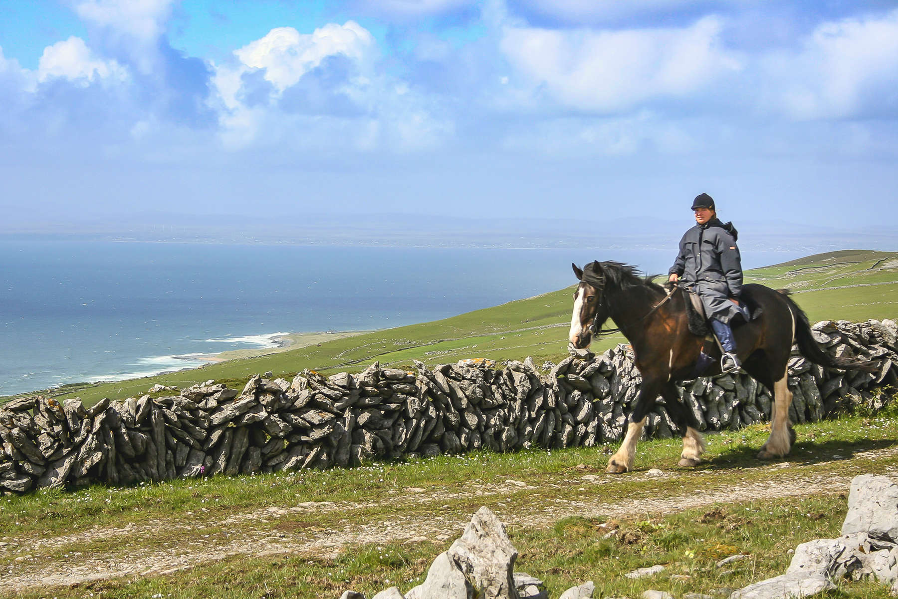 Le long de la côte irlandaise