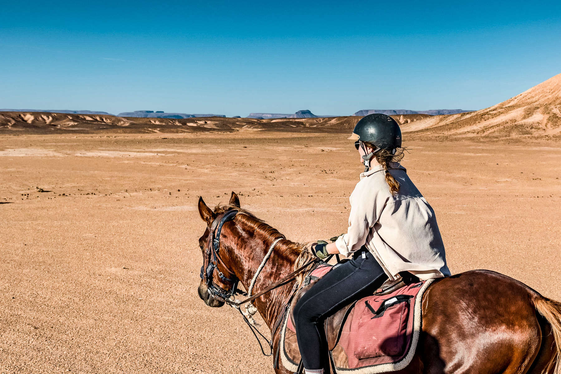 Le Sahara marocain à cheval