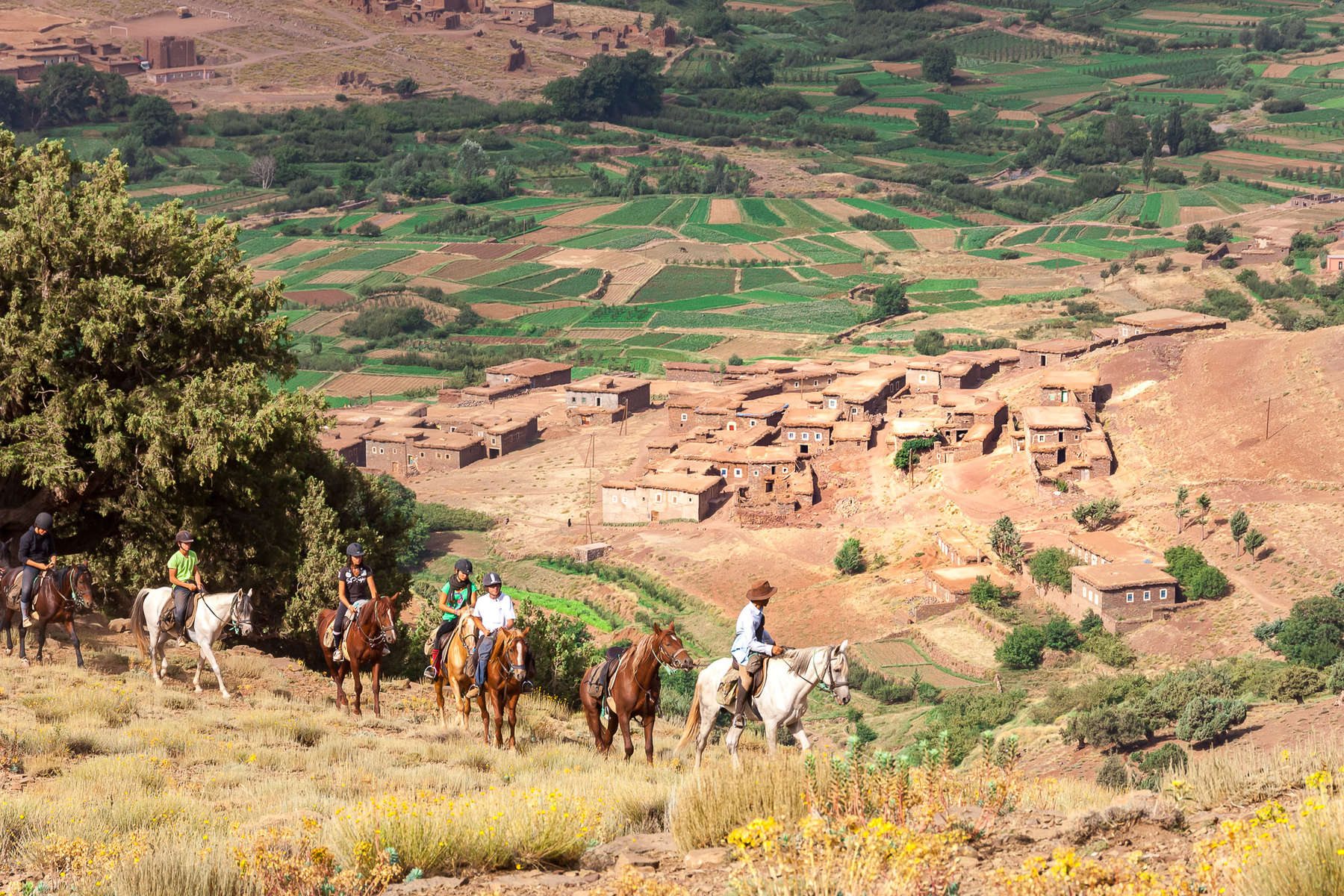 Maroc à cheval