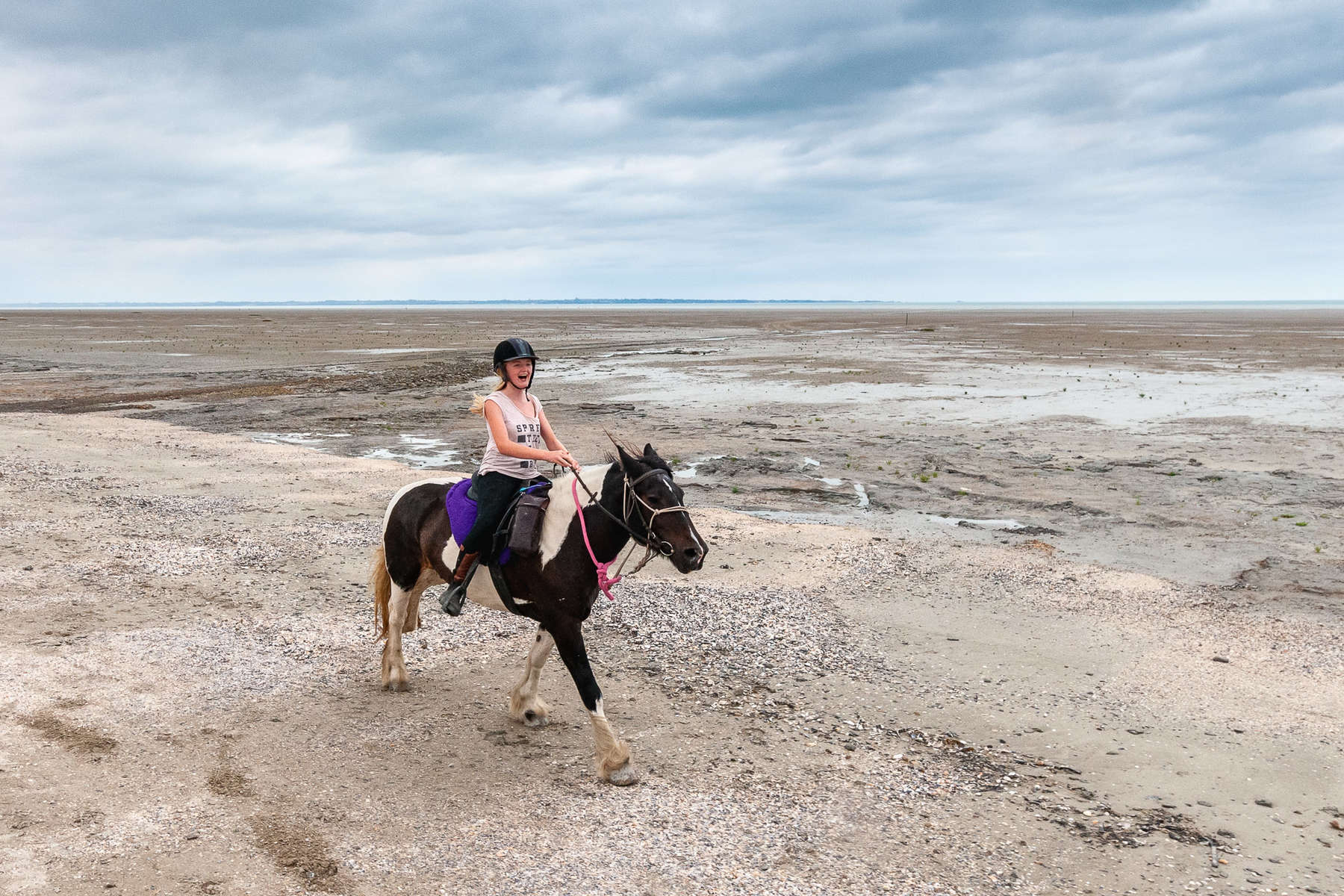 Mont Saint Michel pour jeunes cavaliers