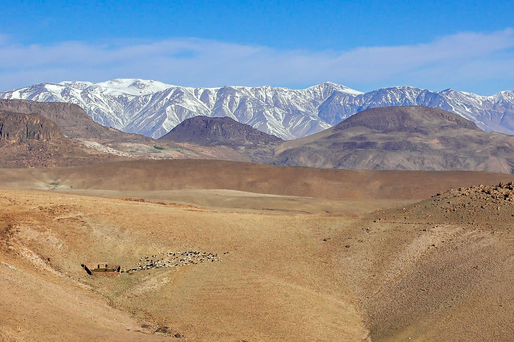 Paysages du Sirwa Montagnes du Sirwa