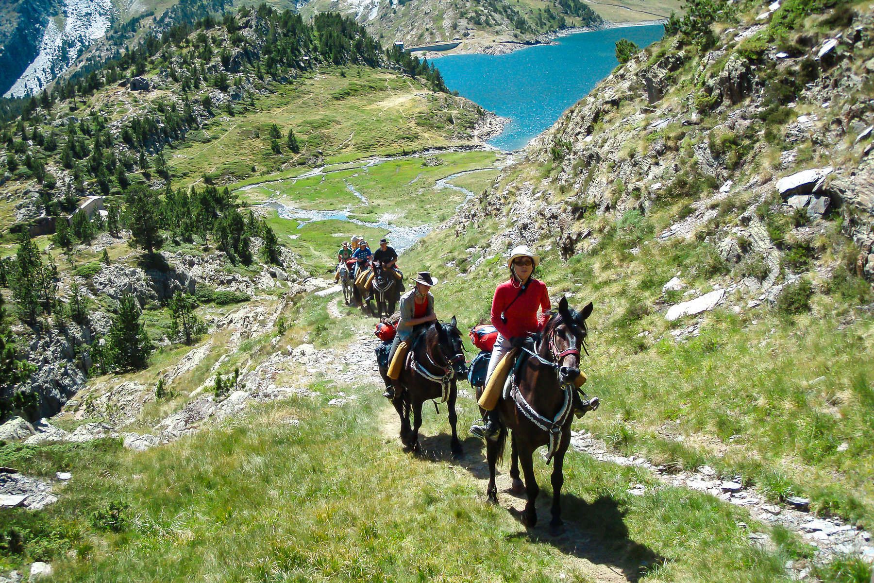 Pyrénées à cheval