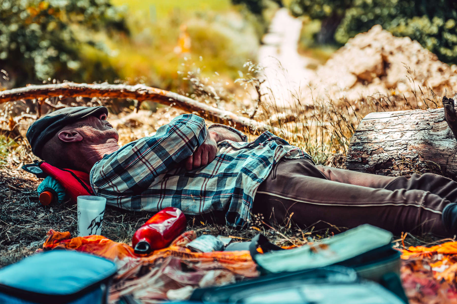 Repos à l'ombre