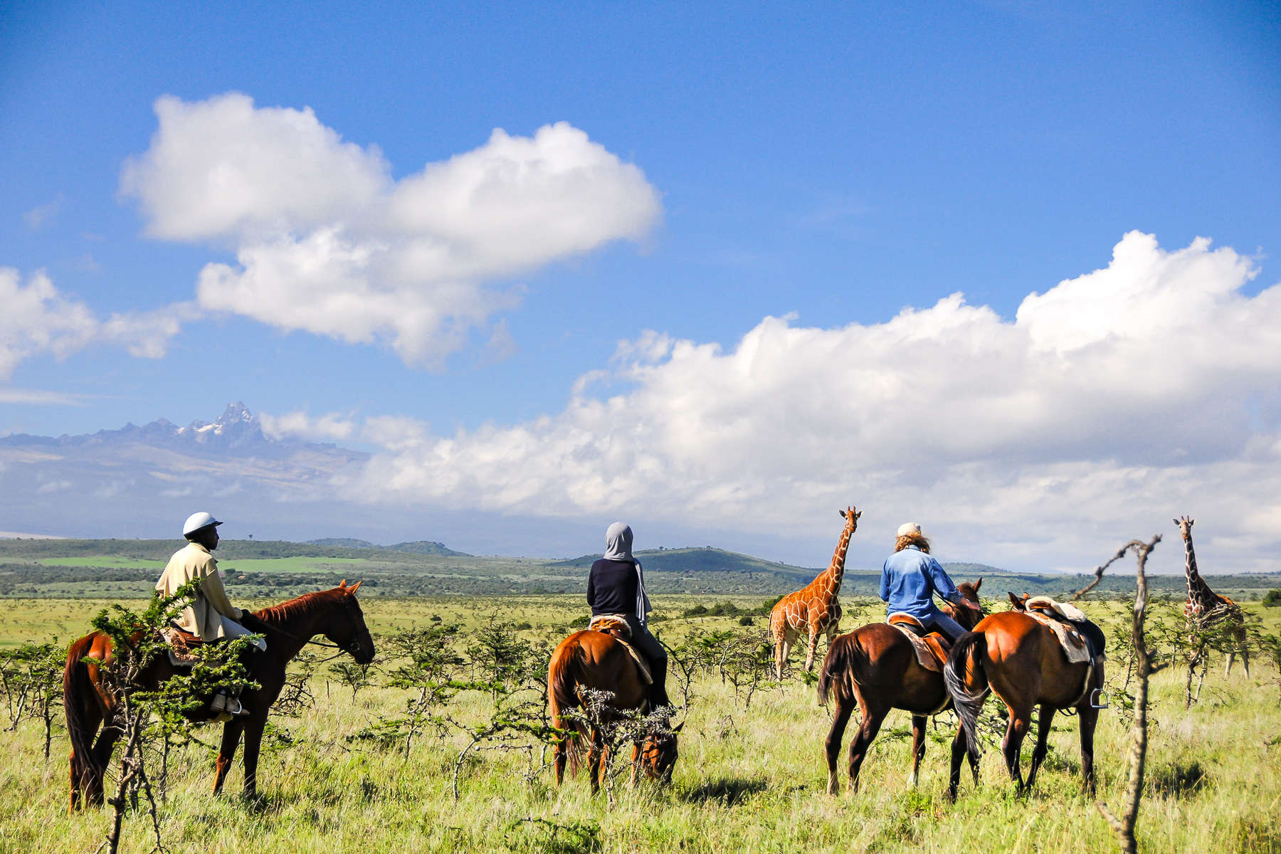 Safari à cheval au Kenya