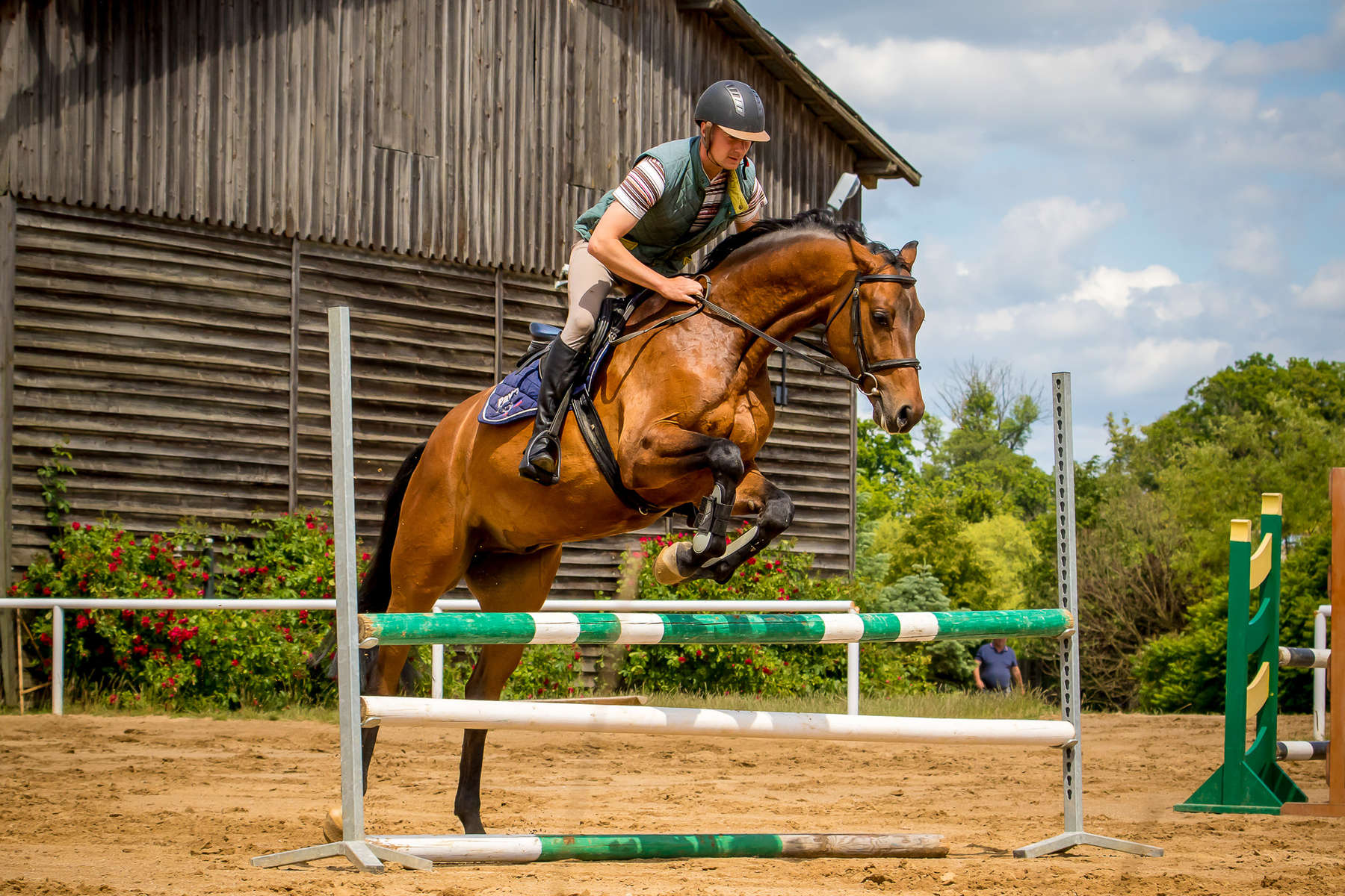 Partez pour un stage de saut d'obstacle en Pologne