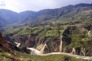 Paysage de montagne au Pérou