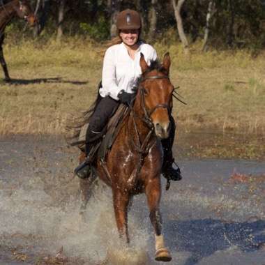 Au galop dans l'eau