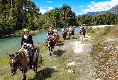 A cheval au Chili