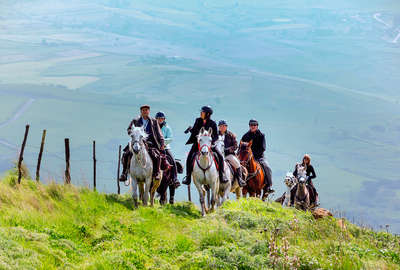 À cheval en Sicile