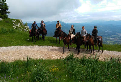 Randonnée équestre au Monténégro