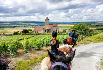 Cavaliers et patrimoine en Champagne