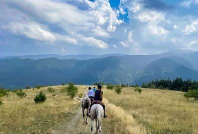 Chevauchée en Bulgarie