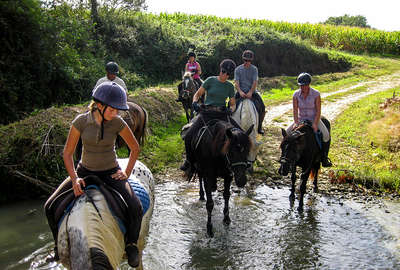 le Gers à cheval