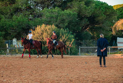 Cours de dressage en Andalousie