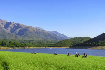 La région de Cordoba à cheval