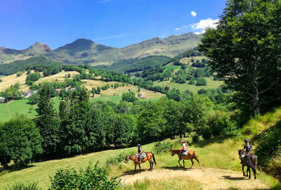 L'Auvergne à cheval