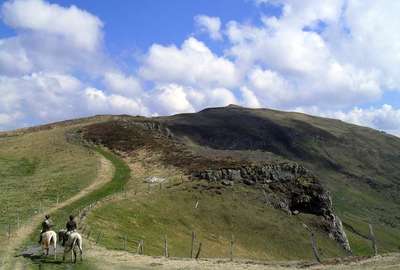 A cheval en Auvergne