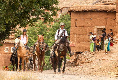 Le Haut Atlas au Maroc à cheval