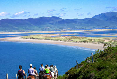 Panorama sur la baie de Ballingskelligs