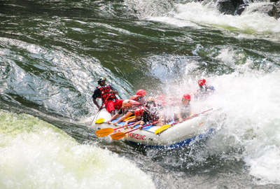 Rafting au Zimbabwe