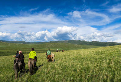 En Mongolie en randonnée