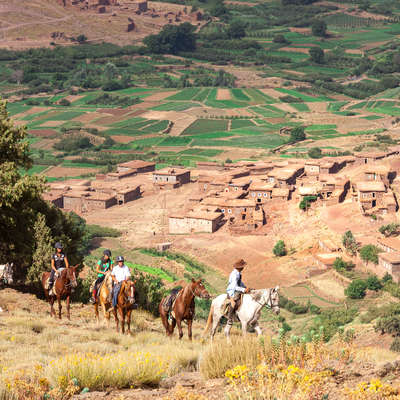 Maroc à cheval