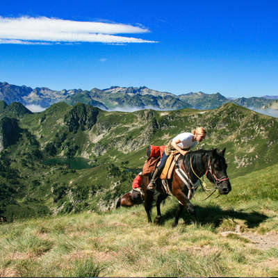 Paysage pyrénéen