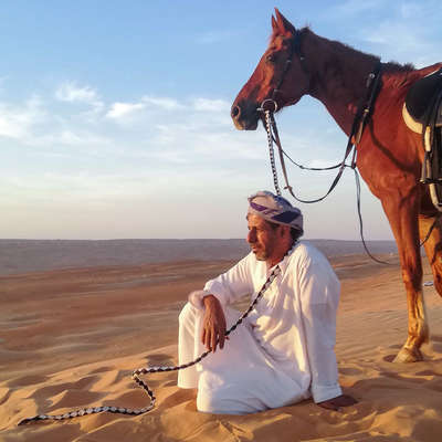 Rando à cheval à Oman