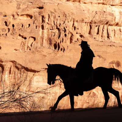 randonnnée à cheval à Wadi Rum