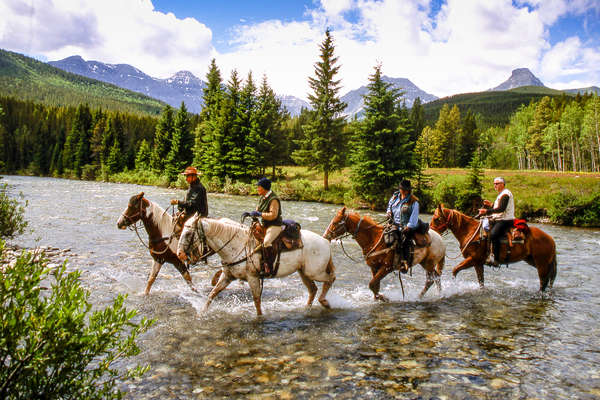 A cheval au Canada