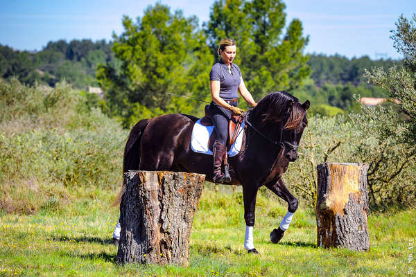 A cheval avec Brigitte Bonnot
