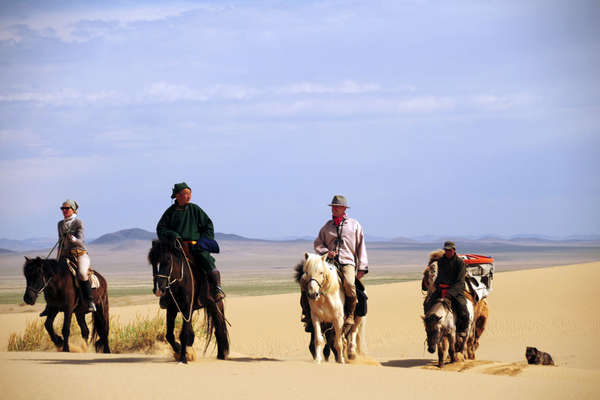 Expédition à cheval désert de Gobi