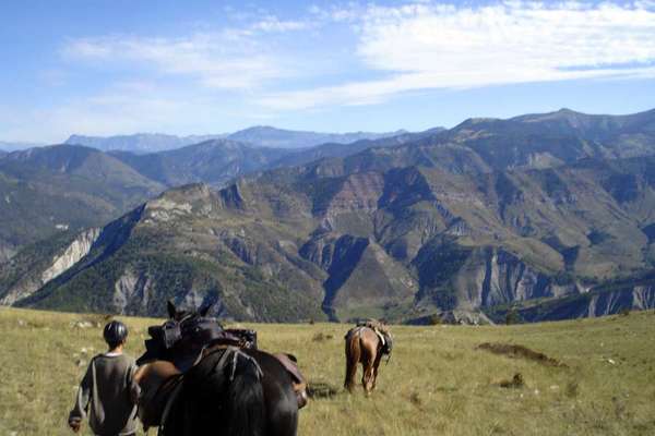 Randonnée à cheval Massif des Monges