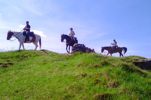 A cheval en Auvergne