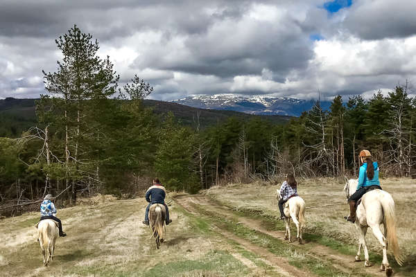 A cheval en Bulgarie