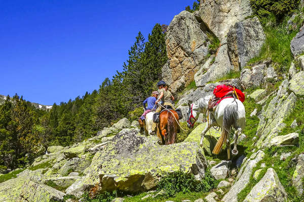 A cheval en Catalogne