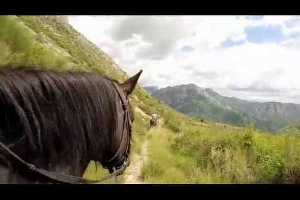 A cheval en France, Initiation équestre en Haute-Provence