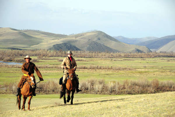 Randonnée à cheval en Mongolie