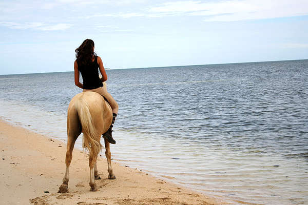 A cheval en Nouvelle-Calédonie