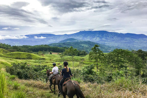 A cheval sur les sentiers du Costa Rica