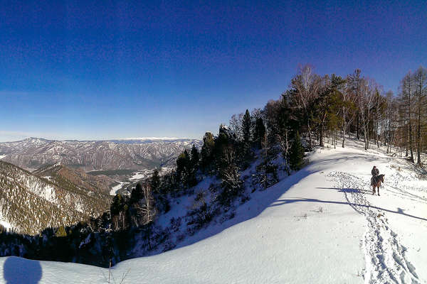 Altaï hivernal à cheval